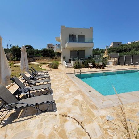 Horizon Villa Almyrida 阿尔米里达 外观 照片
