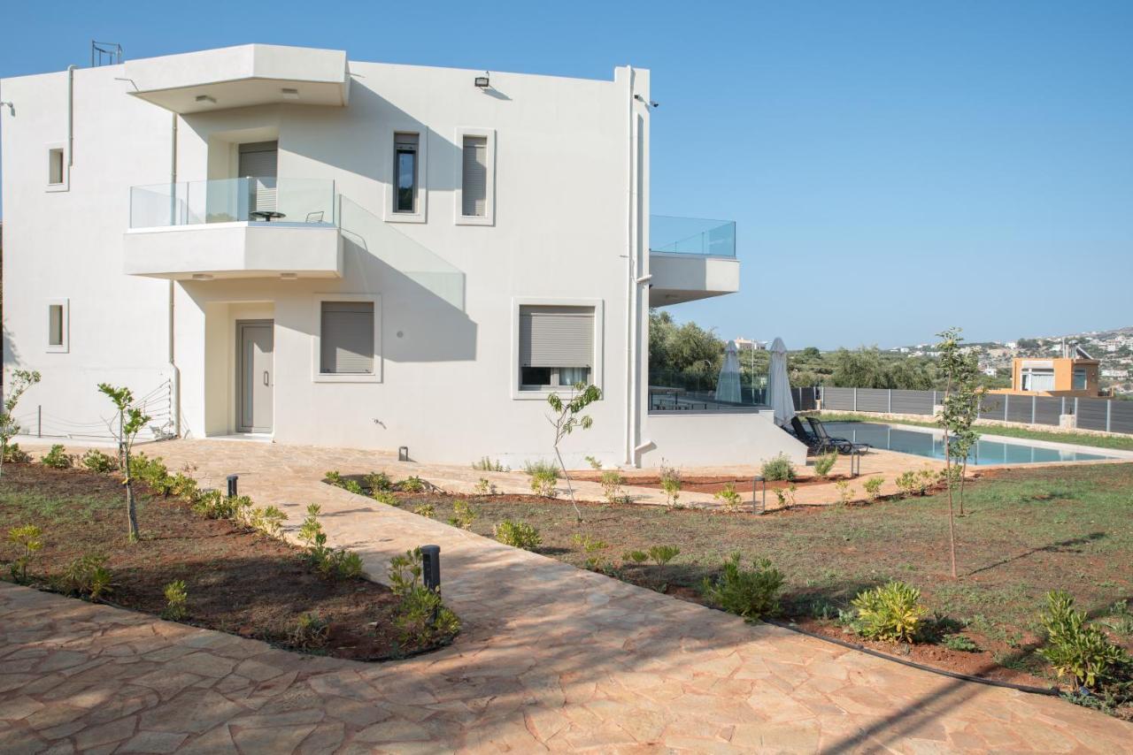 Horizon Villa Almyrida 阿尔米里达 外观 照片