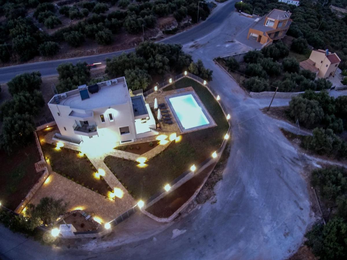 Horizon Villa Almyrida 阿尔米里达 外观 照片