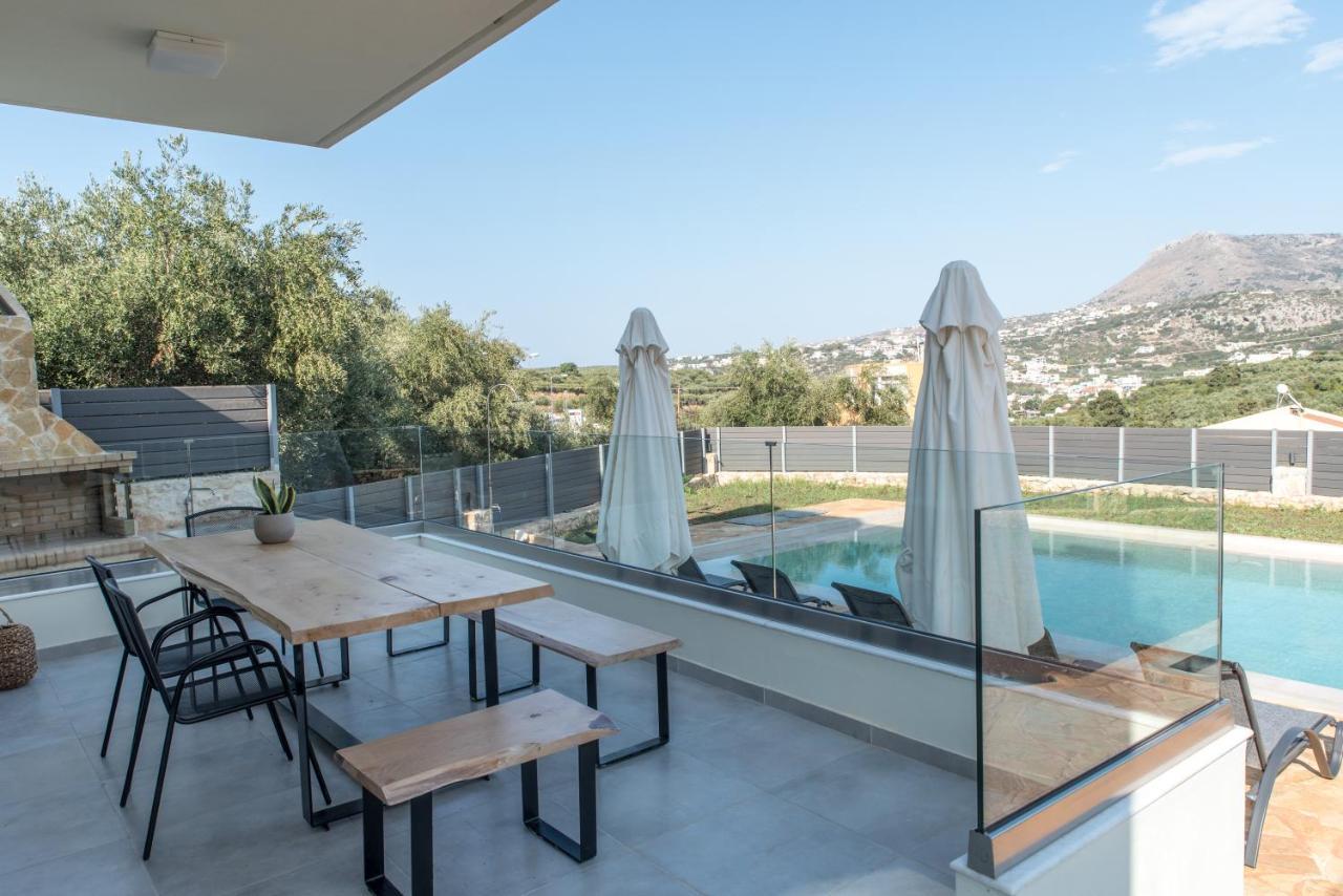 Horizon Villa Almyrida 阿尔米里达 外观 照片