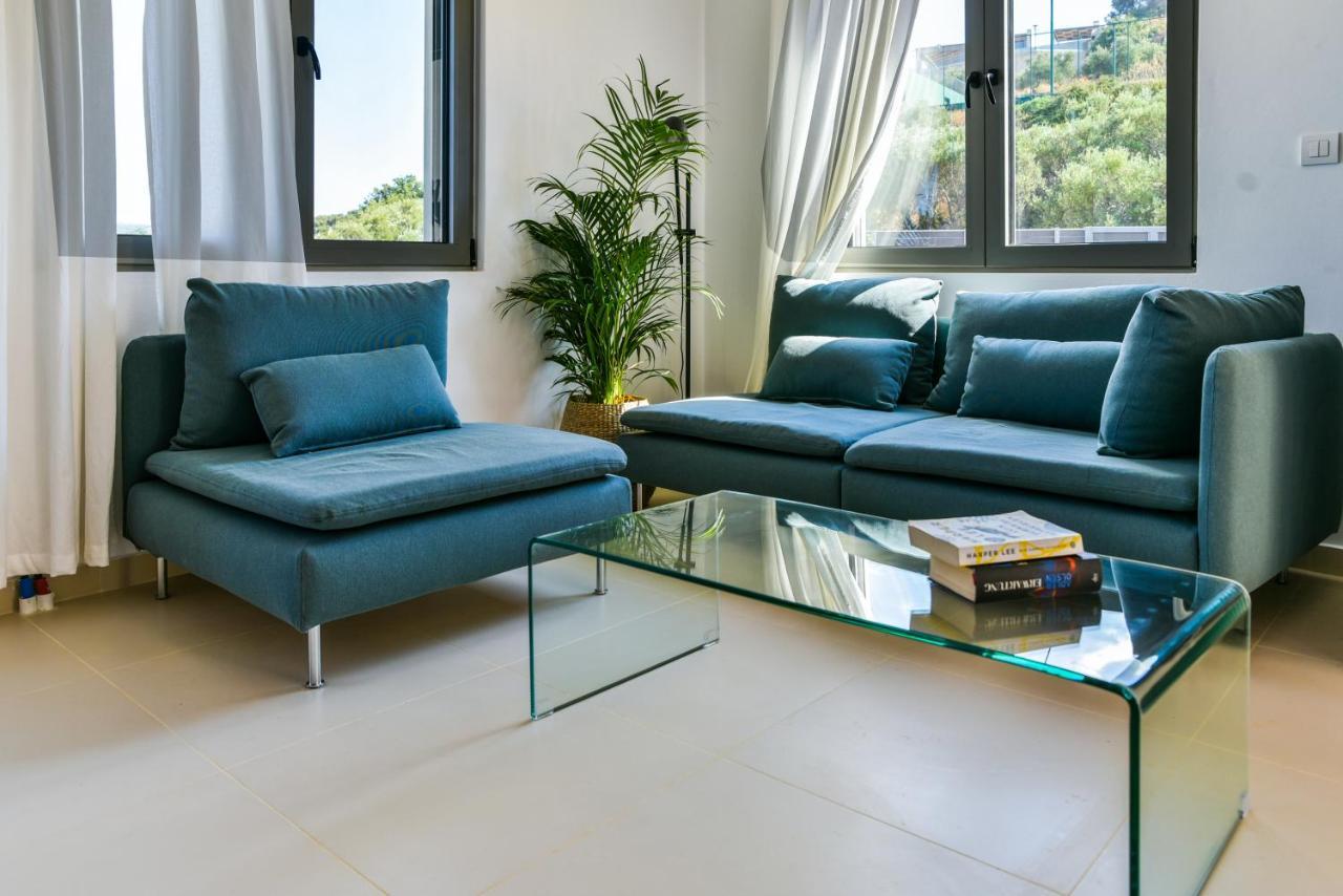 Horizon Villa Almyrida 阿尔米里达 外观 照片