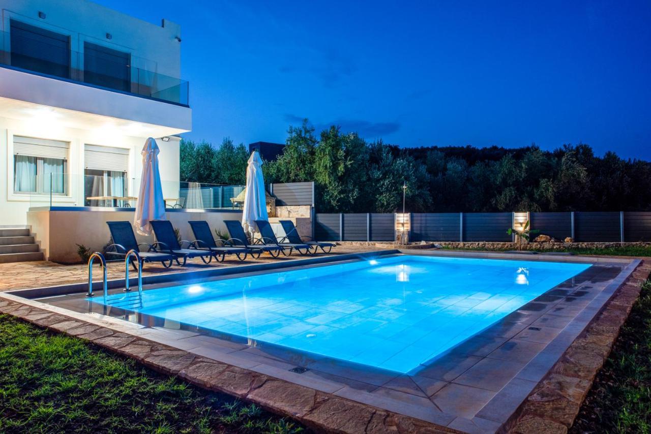 Horizon Villa Almyrida 阿尔米里达 外观 照片