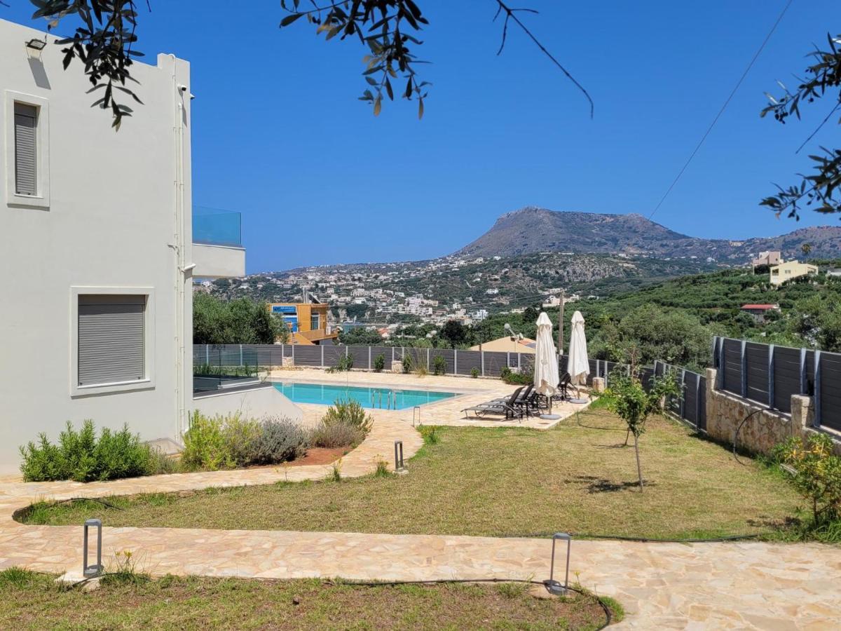Horizon Villa Almyrida 阿尔米里达 外观 照片