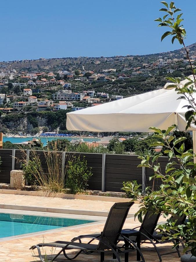 Horizon Villa Almyrida 阿尔米里达 外观 照片