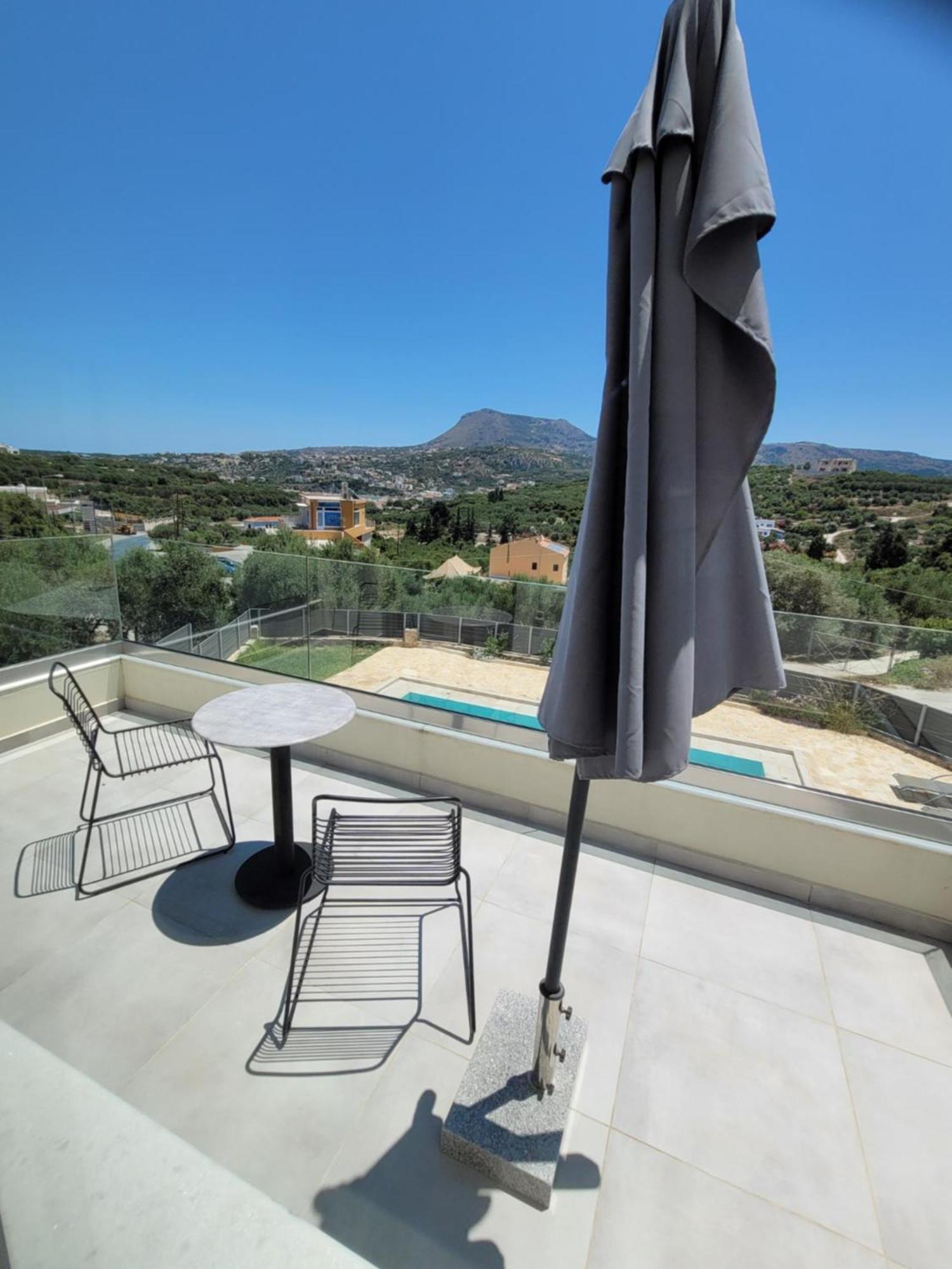 Horizon Villa Almyrida 阿尔米里达 外观 照片